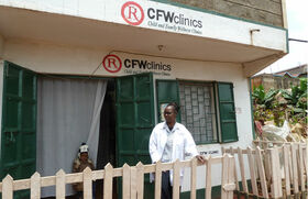 CFWclinics stellen medizinsche Grundversorgung in Kenia bereit.